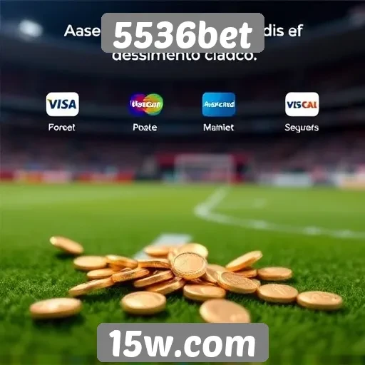Métodos de pagamento aceitos na 5536bet